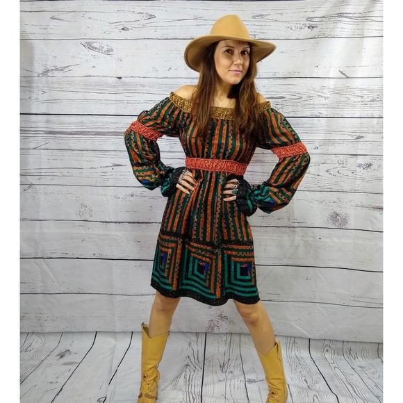 Anna Sui Runway 2018 boho dress - Picture 4 of 4